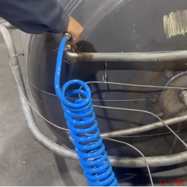 Поиск и устранение негерметичности сосуда, кожуха