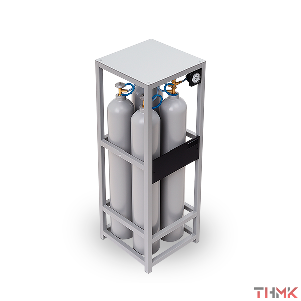 Моноблок газовый на 4 баллона МБ-4-50-150 для газовой смеси